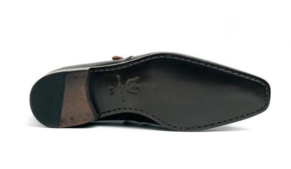 Ugo Vasare Calfskin Monkstrap - Grey