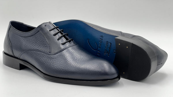 C Collection Nappa Leather Lace Up - Blue