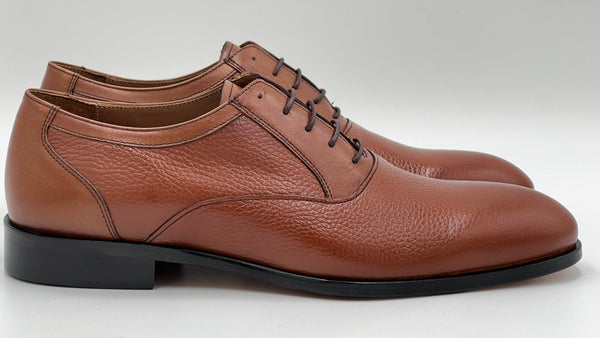 C Collection Nappa Leather Lace Up - Cognac