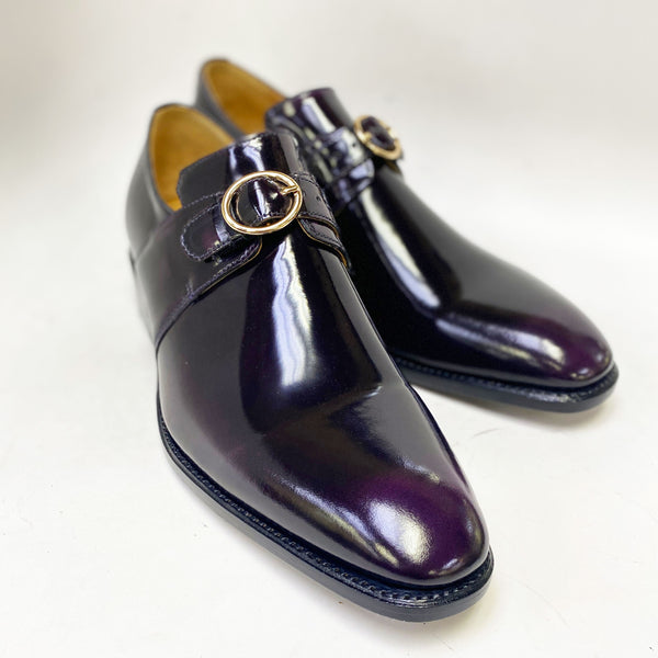 Ugo Vasare Patent Leather Slip-On - Purple