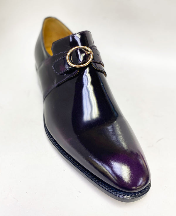 Ugo Vasare Patent Leather Slip-On - Purple