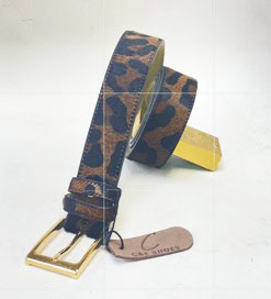C Collection Leopard Hair Loafer - Brown