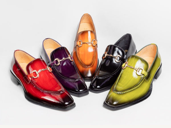 Carrucci Patent Leather Loafer - Black