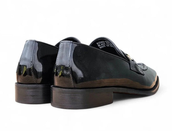 Carrucci Amber Patent Loafer - Black
