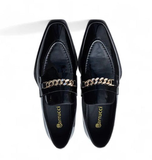 Carrucci Amber Patent Loafer - Black
