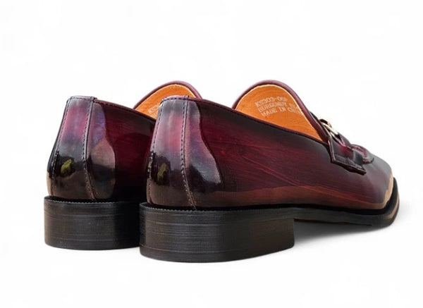 Carrucci Amber Patent Loafer - Burgundy