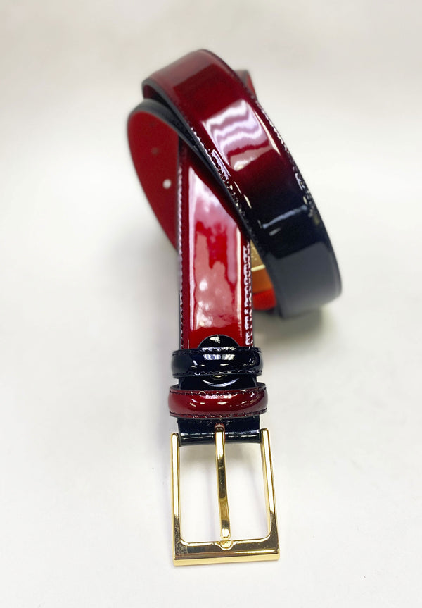C Collection Patent Leather Loafer - Red