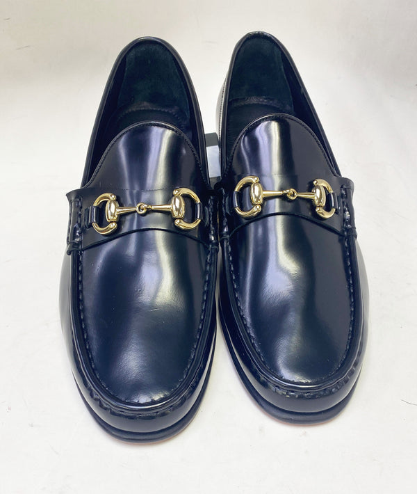 C Collection Leather Loafer - Black