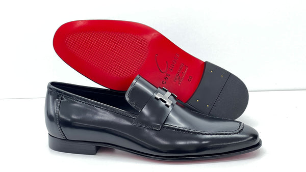 C Collection Nappa Leather H Loafer - Black