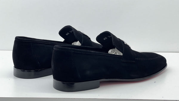 C Collection Suede H Loafer - Black