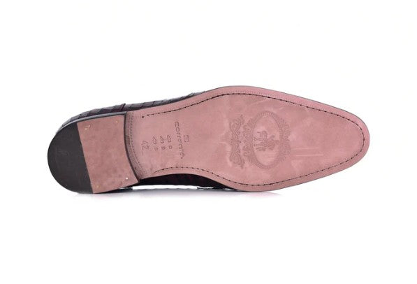 Corrente Calfskin Bit Loafer - Burgundy