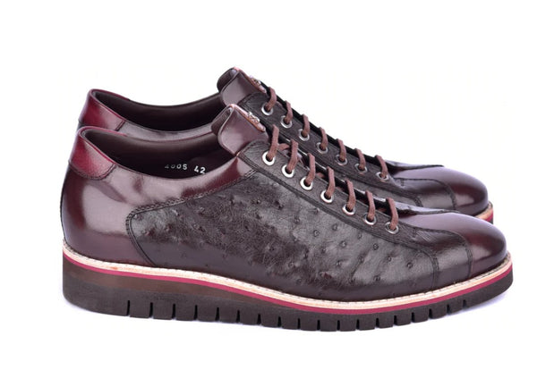 Corrente Ostrich Sneaker - Brown