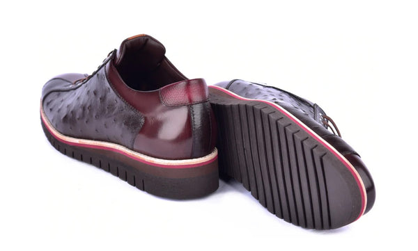 Corrente Ostrich Sneaker - Brown