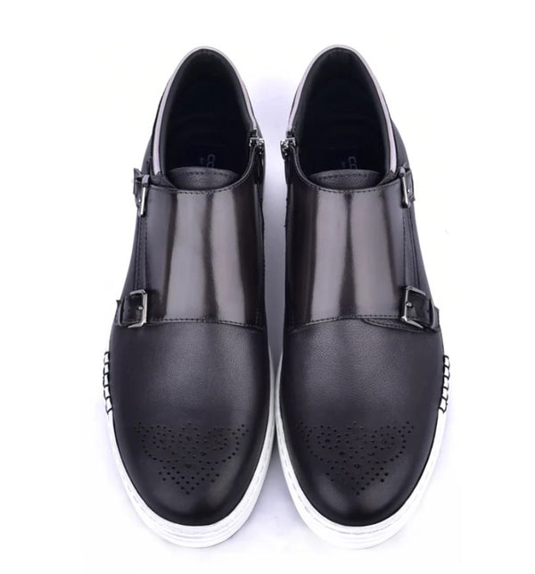 Corrente Hightop Casual Shoe - Grey/Black