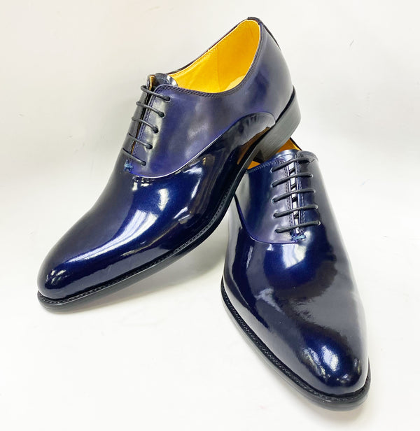 C&E Patent Leather Oxford - Navy
