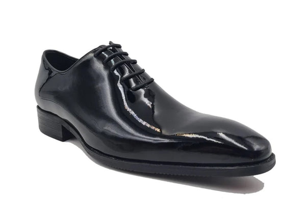 Carrucci Patent Leather Oxford - Black