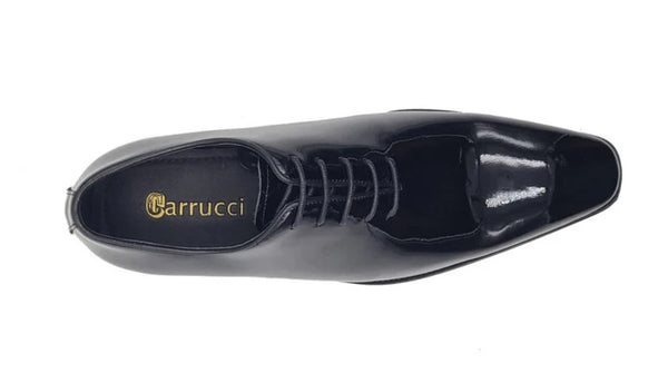 Carrucci Patent Leather Oxford - Black