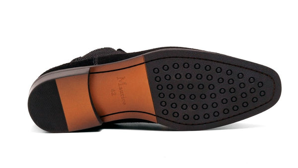 Maurice Suede Slip On Boot - Black