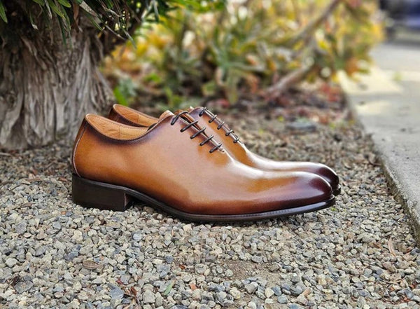 Maurice Calfskin Oxford - Cognac