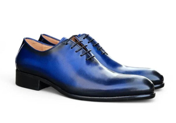 Maurice Calfskin Oxford - Blue
