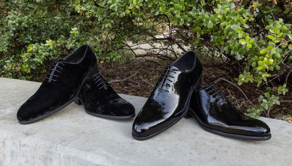C&E Shoes Velvet Oxford - Black