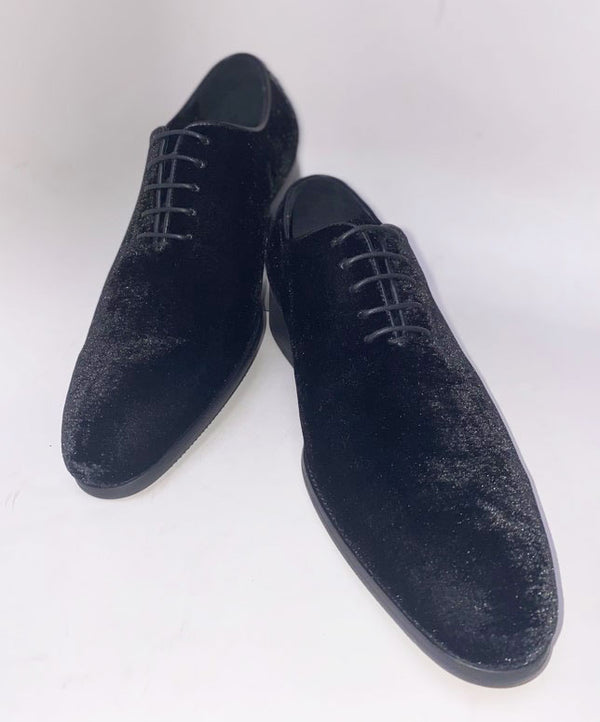 C&E Shoes Velvet Oxford - Black