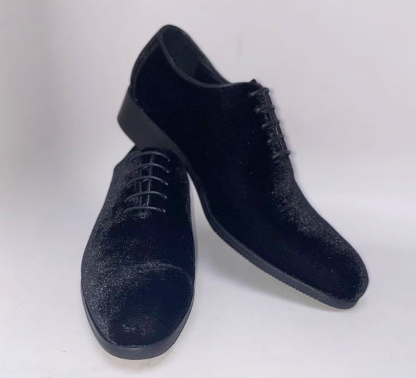C&E Shoes Velvet Oxford - Black