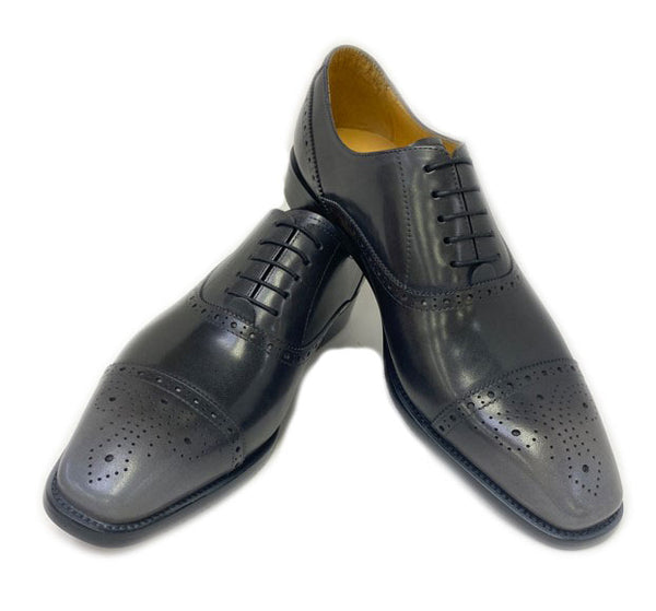 Maurice Leather Oxford - Grey