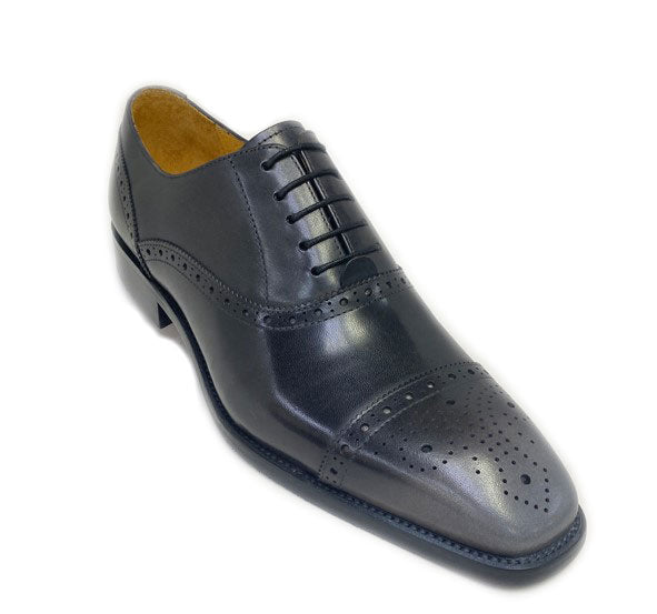 Maurice Leather Oxford - Grey