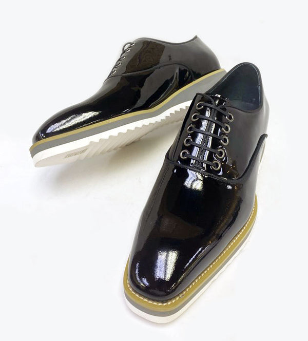 Maurice Patent Leather Oxford - Black