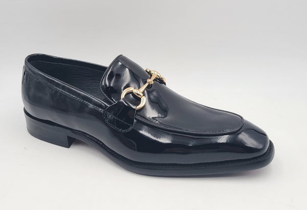 Maurice Patent Leather Loafer - Black