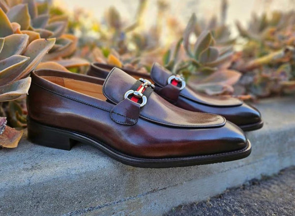 Maurice Calfskin Loafer - Brown