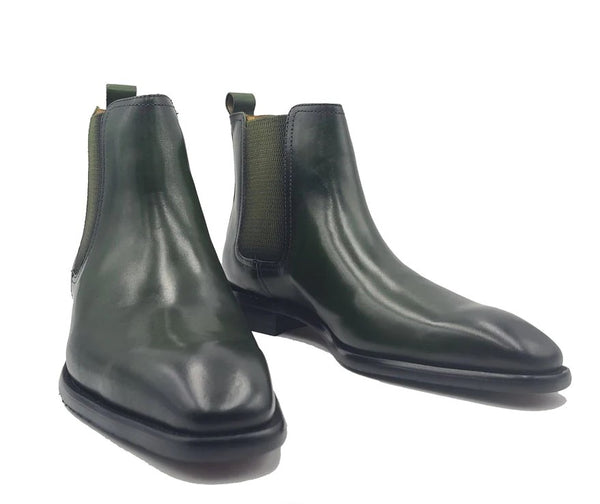 Maurice Calfskin Chelsea Boot - Black