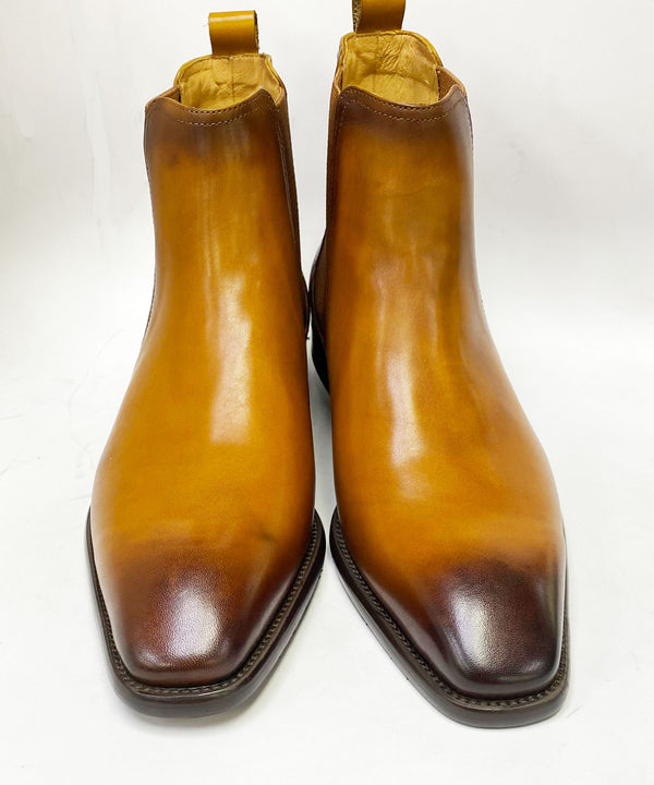 Maurice Calfskin Chelsea Boot - Cognac