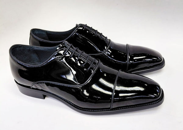Maurice Patent Leather Oxford - Black