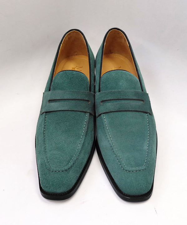 Maurice Suede Penny Loafer - Green