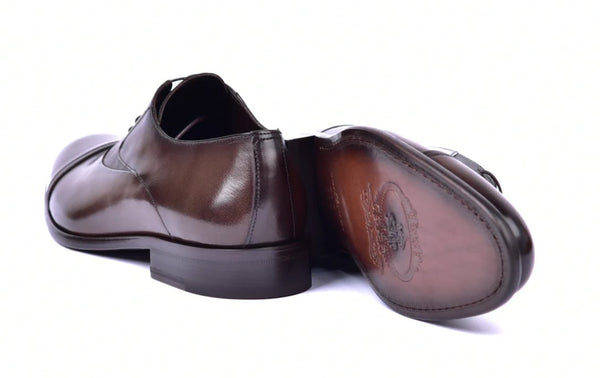 Corrente Leather Oxford - Brown