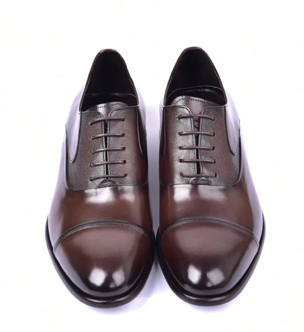 Corrente Leather Oxford - Brown
