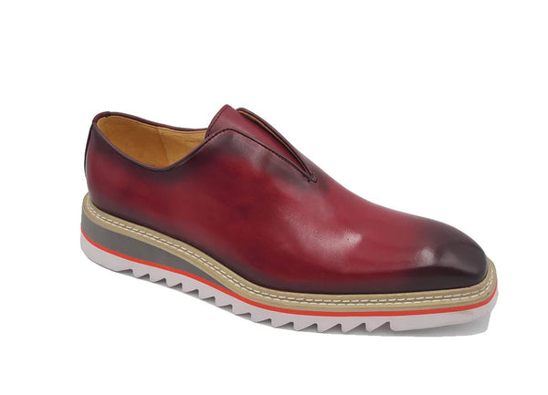 Maurice Calfskin Loafer - Burgundy