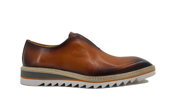 Maurice Calfskin Loafer - Cognac