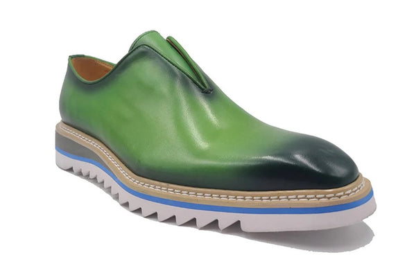 Maurice Calfskin Loafer - Green