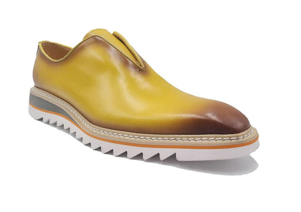 Maurice Calfskin Loafer - Yellow