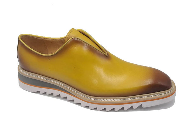 Maurice Calfskin Loafer - Yellow