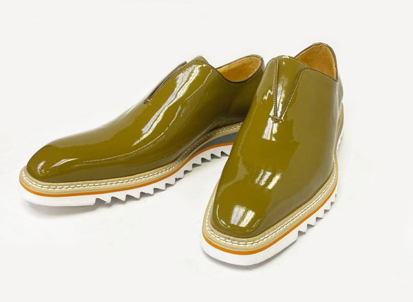 Maurice Patent Loafer - Khaki