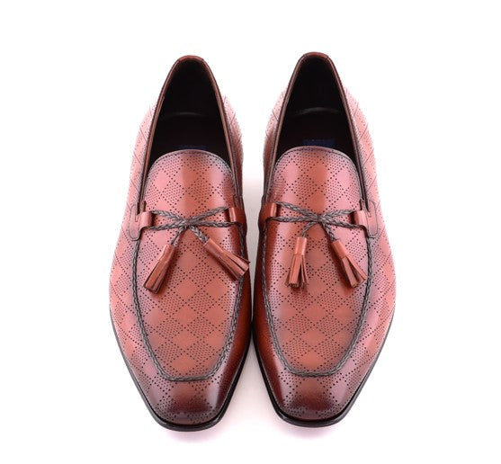 Corrente Leather Loafer - Tan