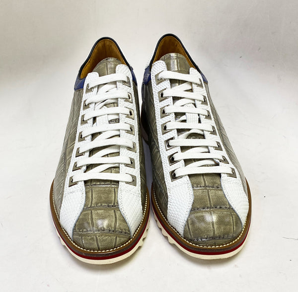 Maurice Leather Sneaker - Khaki