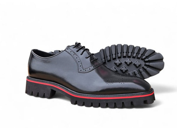 Maurice Calfskin Oxford - Black