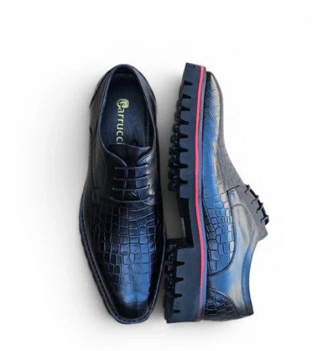 Maurice Crocodile Oxford - Black