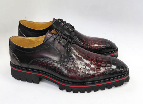 Maurice Crocodile Oxford - Brown