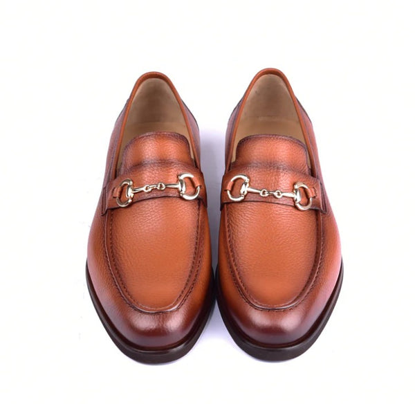 Corrente Deerskin Loafer - Tan